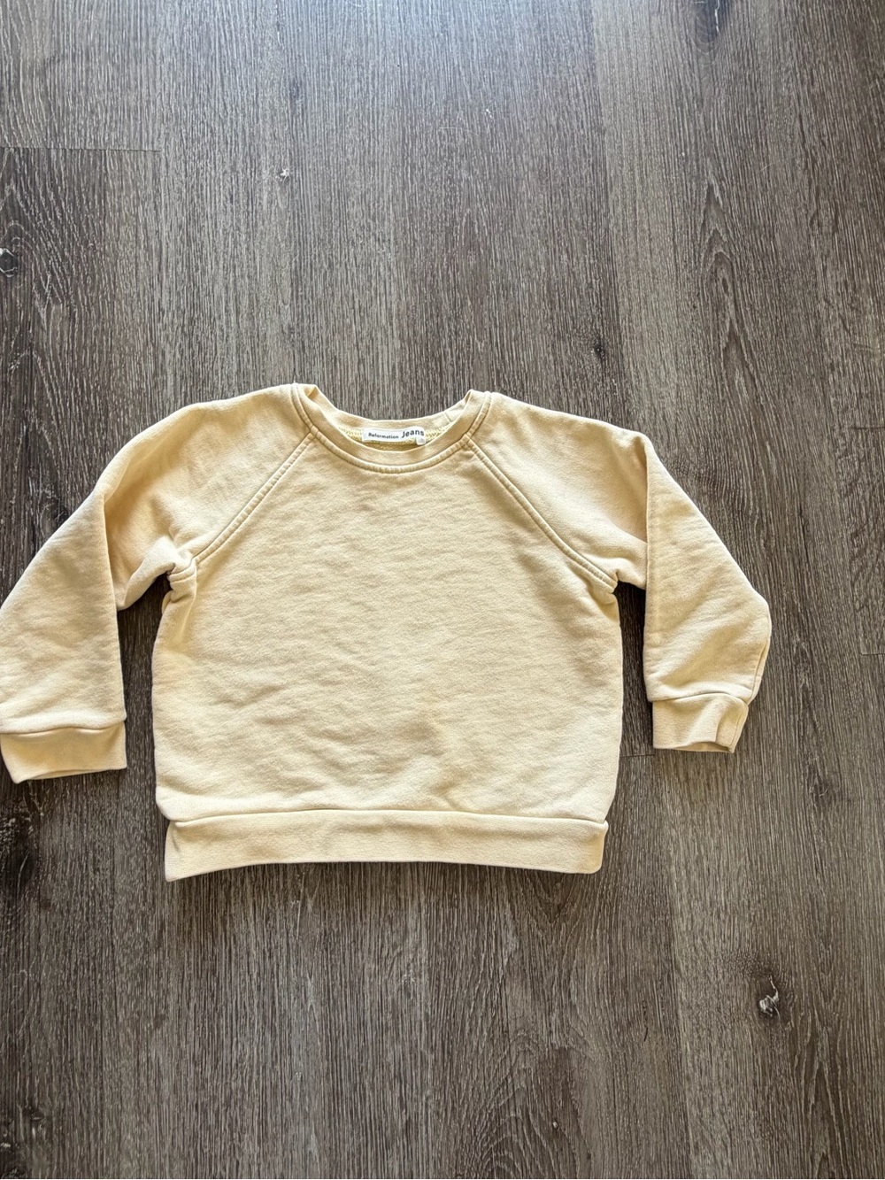 Unbranded Kids Cream Pullover Sweatshirt